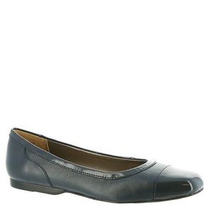 Array Madison Navy Leather Slip On